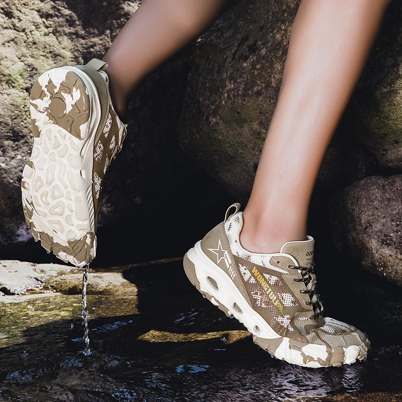 Men'S Hiking Water Shoes Breathable Mesh Sports Single Shoes Summer Outdoor Wear-Resistant Hiking And Hunting Tactical Sports Sh