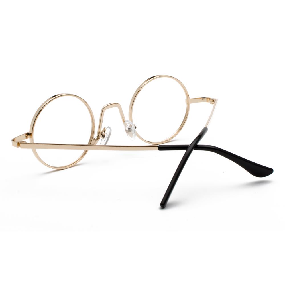 small round wire frame glasses