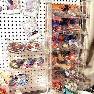 Transparent Stackable Display Stand for Badges - Newcomer Exclusive