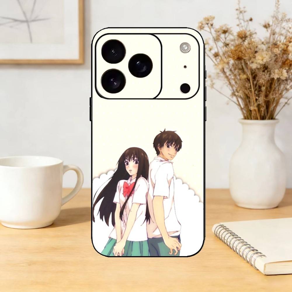 K-Kimi ni Todoke S-Sawako Phone Case Silicone black Soft For IPhone 17,16,15,14,13,12,11,SE,Plus Pro Max
