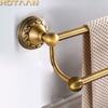 Portasciugamani da Bagno in Ottone Antico Barra Singola Portasciugamani Rastrelliera per Asciugamani Binario per Asciugamani in Alluminio Massiccio 30/40/45/50/60cm Accessori da Bagno