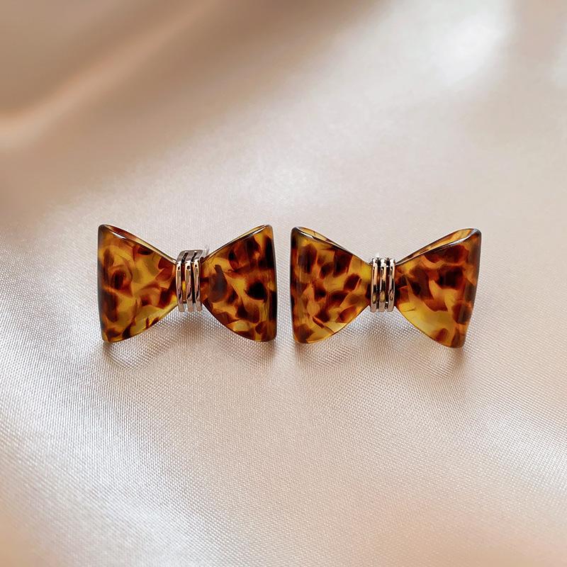 Dámské náušnice BLINGBAY Maillard Tiger Eye Stone Geometrické náušnice Módní Lehké Luxusní Retro Náušnice Špičkové univerzální náušnice Šperky Dárky