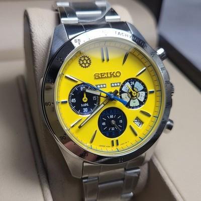 SEIKO 8T63-03N0 Doctor Yellow x Sumikko Gurashi Collaboration