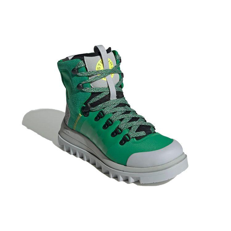Stella McCartney x Adidas  Eulampis Boot Green Clear Onix Women Sneakers Shock-Yellow HR1540