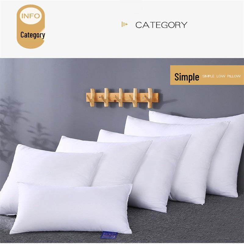 

Premium 7D Fiber High-Elasticity Pillow Core for Home & Hotel, 45x50x60 cm 35*55cm, 400g, Fits 30*50 Pillowcase