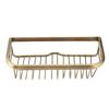 30cm Solid Copper Shower Basket Bath Soap Shampoo Storage Holder Wall Mount Bathroom Shelf