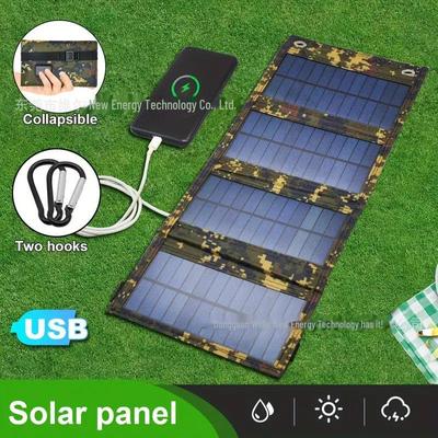 20W Solarladegerät Faltbare Tasche für Outdoor-Notfall-Mobile Stromversorgung