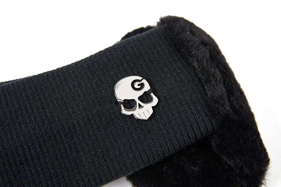 Monseuteoji Knit Ear Band Black Mc22Bd-146