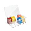MaT Store Tea Bag Holder, Storage, Tea Storage, Cafe Divider, Organizer, Small Item Storage, Cleaning, Milk, Sugar