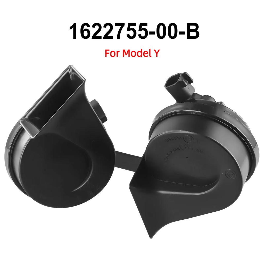 BEG1 1622755-00-B 1109660-00-A For Tesla Model 3/Y Air Electric Loud Snail Horn Double Dual-Tone Whistle Sound Speaker Replacement