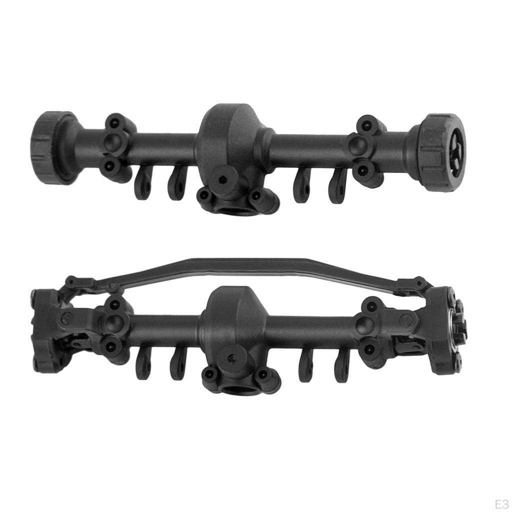 Car Axle Assembly 1/24 Scale Hobby Model Buggy DIY Accessories Replacement