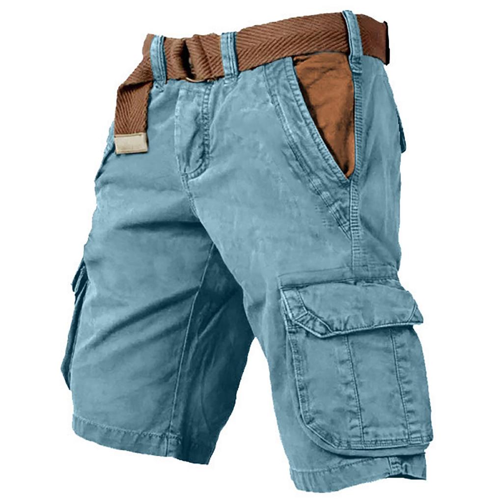Zomer Shorts voor Heren met Print voor Buiten Losse Shorts voor Heren met Meerdere Zakken