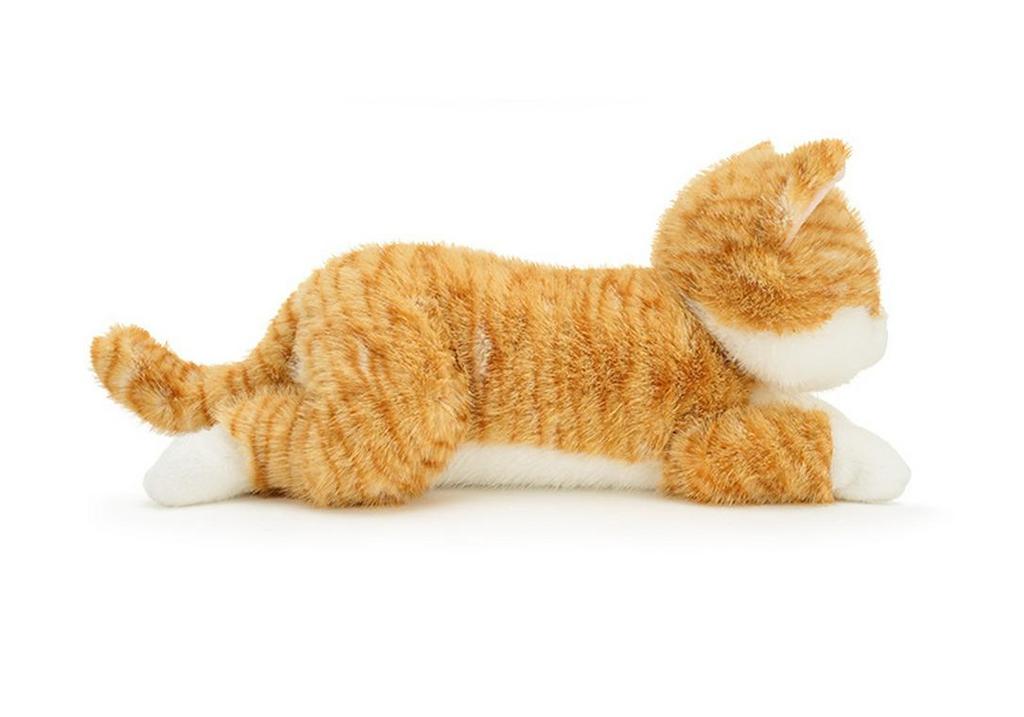 Huggable Realistic Cat Plush Toy - Perfect Sleep and Play Companion for Children, Great Girls' Birthday Gift