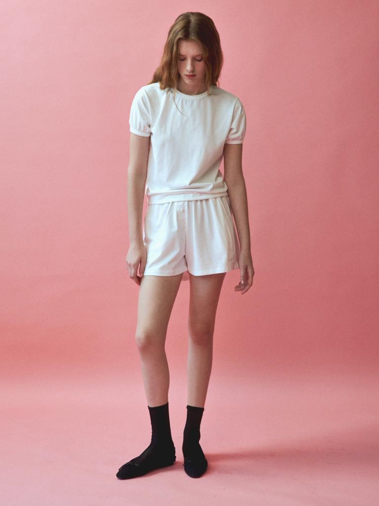 NOEUD Essential Shorts (Ivory)