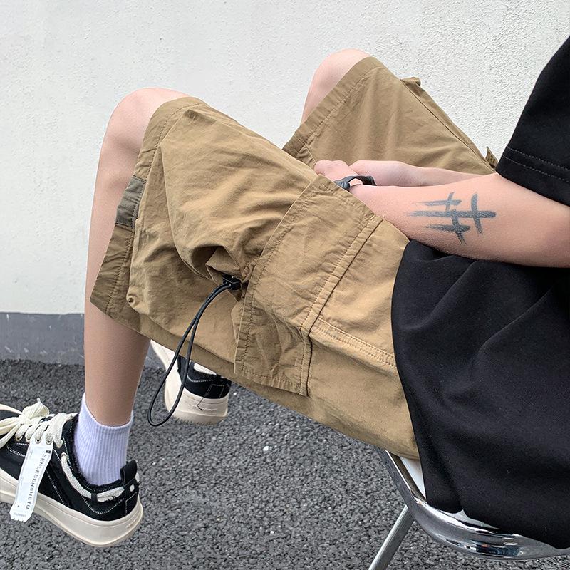 Men's Summer Casual Sports Shorts - Lightweight Functional Workwear Beach Pants