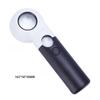 Handheld LED Magnifying Glass 16X 30X Dual Optical Lens With 7 Bright Lights For Jewelry Coin Stamp Reading Inspection Tool