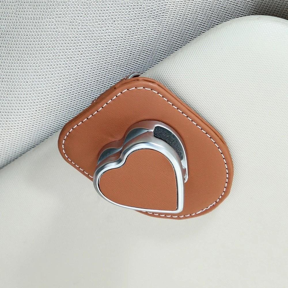 Universal Clip Design Car Sun Visor Glasses Clip Eyeglasses Storage Box Driving Environment