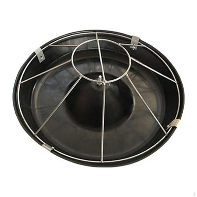 Piglet Feeder Pig Feeding Trough Container Dishes 8 Slot Basin Waterer Bowl