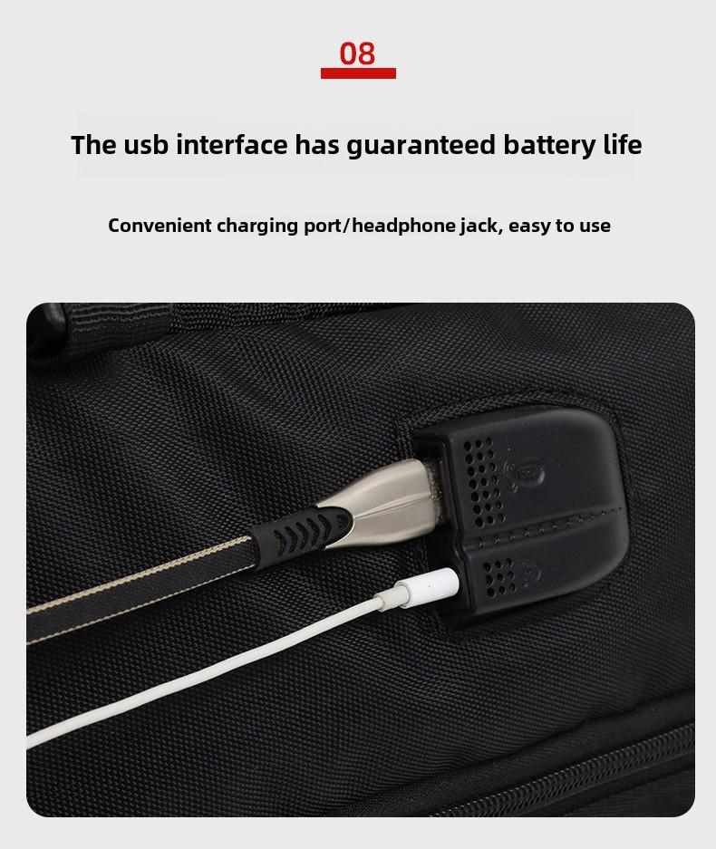 Men's Waterproof Large-Capacity Travel & Sports Backpack for Outdoor & School