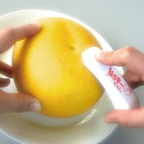 Mukky-chan 2-piece set (brown & orange)