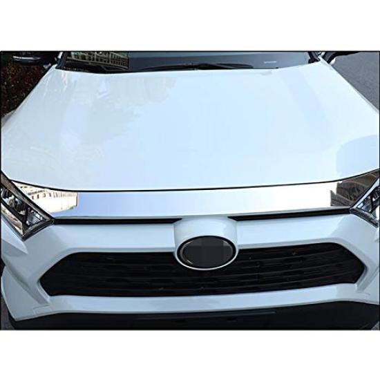 RUIQ Exterior Hood and Front Grille Garnish for the New Toyota RAV4 G Designed specifically for the Toyota RAV4 Chrome-plated "Z Package" / G/X.