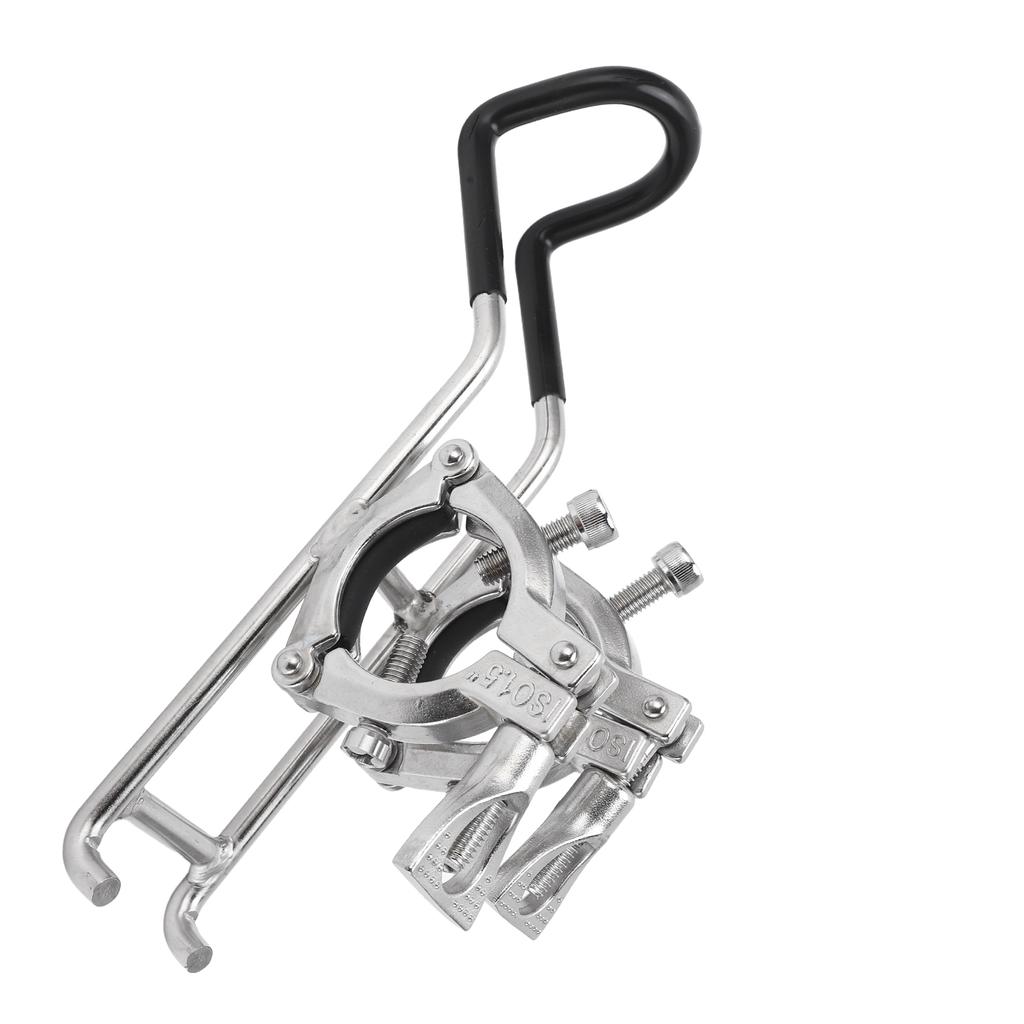 Boat Fishing Rod Holder 316 Stainless Steel Double Clamp Adjustable Rack for Yacht Speed Boats