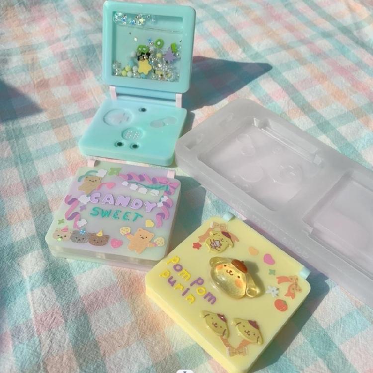 Quicksand Resin Art Mold Crystal Silicone Mold Epoxy Resin Ornament Pendant Mold