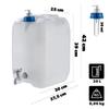 KADAX Water Canister Washbasin Container Canister Soap Dispenser Liquids 20L With Tap