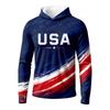 Men's Long Sleeve Quick Dry T-Shirt with Print for Summer Running and