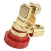 100A Battery Disconnect Switch for Vehicle Power Isolation Easy Operation Tighten Nut 4 5 Turns L Type Rotary Inches/cm