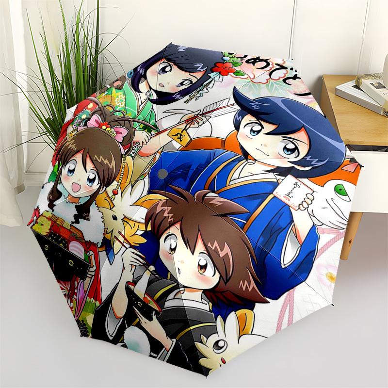 

1pc Otaku Umbrella: Automatic Opening/Closing with 8 Bone Iron Frame - Perfect for Anime Fans, Travelers, and Daily Use! Gift Idea for Otakus!C079