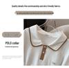 Plus Size Women's Summer Lapel Top Slimming Short Sleeve T-Shirt Cardigan