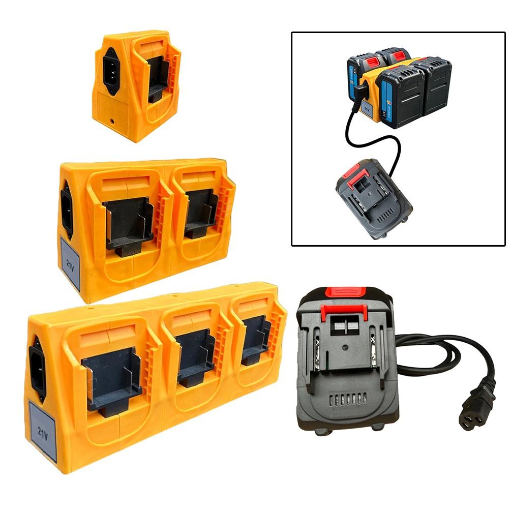 Battery converter adapter 246 slots for BL1830 BL1840 BL1850 BL1860 suitable for power tools and machines with cable