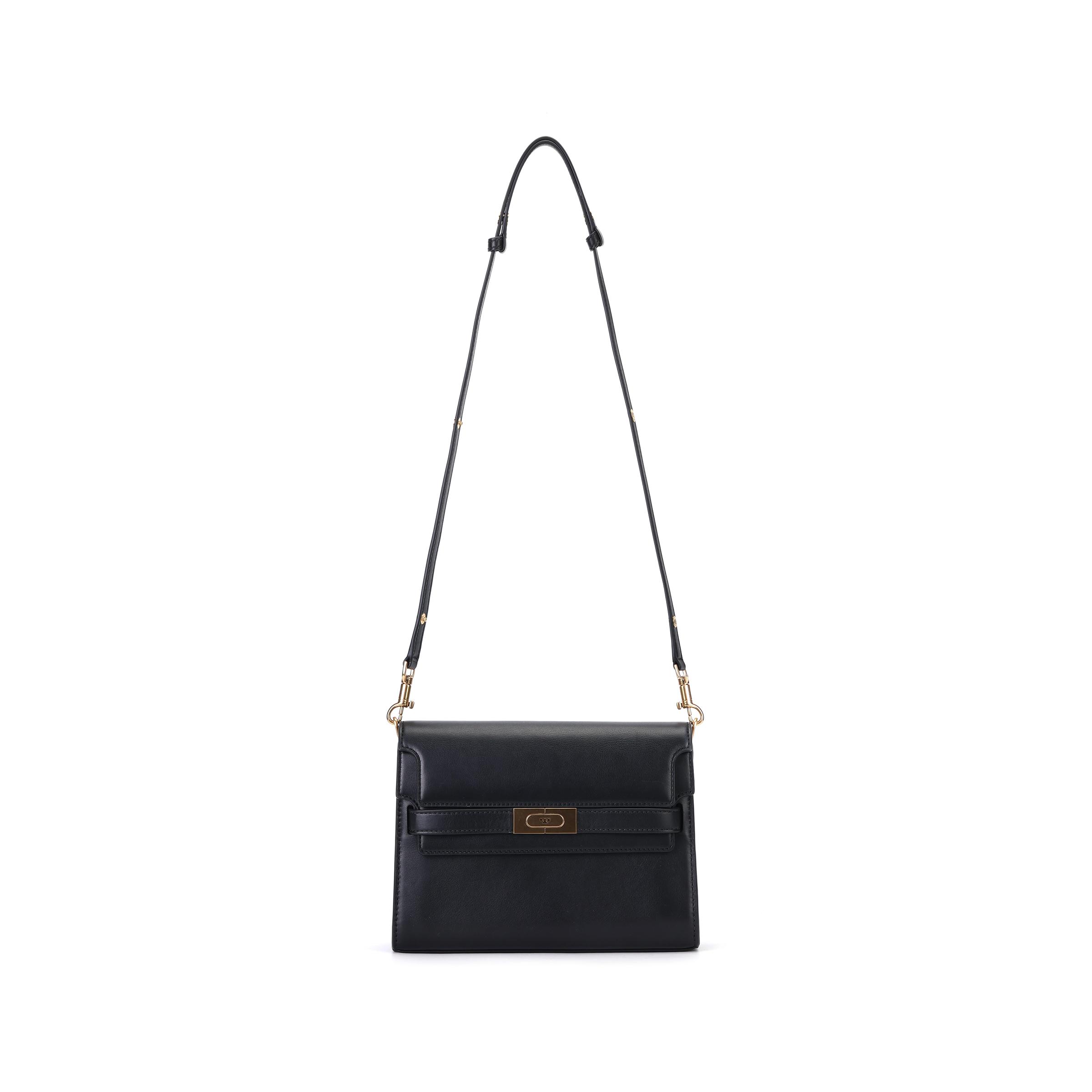 Tory Burch Women's Black Lee Radziwill Crossbody Shoulder Bag Bags 158720-001
