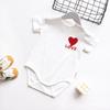 2025 Spring/Summer Year of the Tiger Family Outfits: Parent-Child Sets, Baby 100 Days Photos, Heart Embroidery for Mother-Daughter/Son