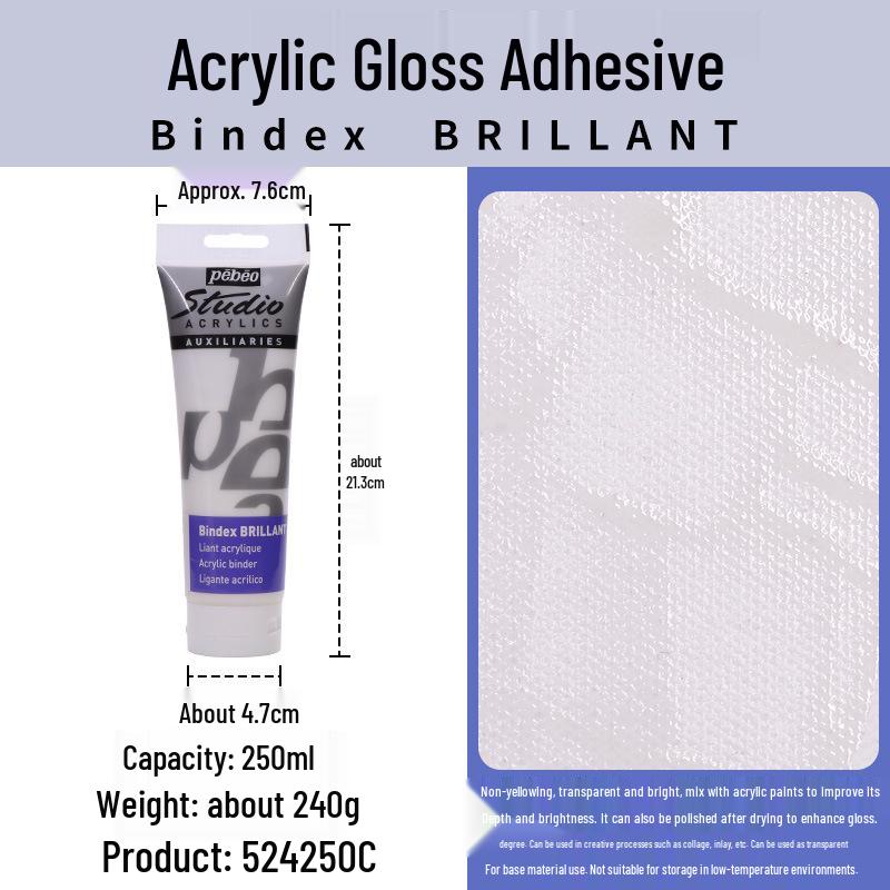 Pebeo Professional Acrylic Paint Accessories: White & Black Plaster Primer Gesso Undercoat