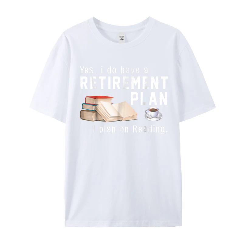Casual I Plan On Reading Funny Tshirts Special Christmas Short Sleeve Oneck Tops Tees 100 Cotton Unisexs Geek Tops Shirts