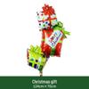 Celebrate Christmas with 18/32-Inch Aluminum Foil Balloons - Festive Santa and Snowman Decorations