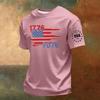 Men's Short Sleeve Crew Neck T-Shirt Casual Comfortable Fit Graphic Print 250th Anniversary Independence Day USA Design Summer Wear