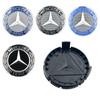 4Pcs 75MM Car Wheel Center Cover Hub Caps Replacement For Mercedes Benz AMG A E C G M R S Class W176 W204 W212 GLC CLA GLA W211