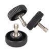 3PCS 1 4in Male Female Socket Screw Adapter Thumb Knob Quick Release for Camera Flash Bracket
