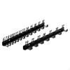 2x Wall Mounted Wrench Organizer Hanging Hooks Space Saving Home Storage Holder for