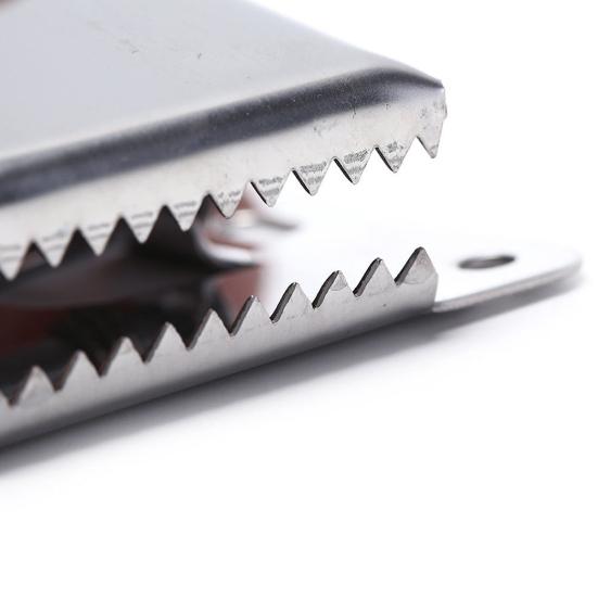 MUQZI Sports Accessory Stainless Steel Fillet Clamp Fish Tail Clip for Cleaning Board Fishing Tool