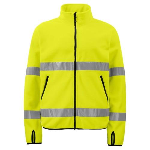 Projob Fleece Hi-Vis Fleecejakke for menn