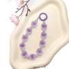 Colorful Heart Bead Phone Chain: Personalized Anti-Lost Bracelet Wristband with High-End Feel