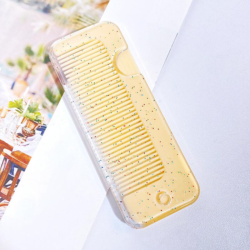 

Милая маленькая расческа в форме сердца для молодых девушек, удобная детская расческа, домашняя мини-складная расческа, расческа для волос