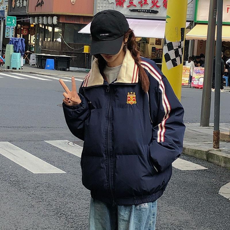 Retro Cotton Jacket for Women, New Winter Cotton Jacket, Down Jacket, Student Jacket, Couple Style