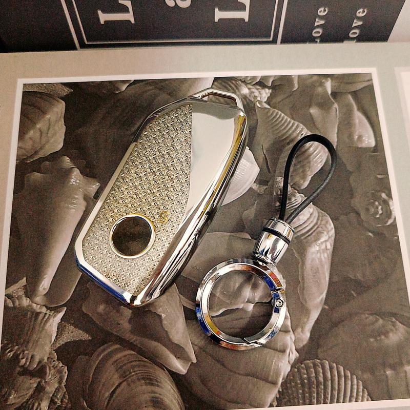 White Diamond Tpu For Bmw I7 X7 G07 Lci Ix I20 X1 U11 7 Series G70 G09 Xm U06 G81 M3 Remote Car Ey Case Cover Fob Keychain Ring