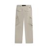 Li Ning Outdoor CF Reflective Ice Feel Comfortable Water Resistant Straight Leg Cargo Pants Men pants Brown Gray AYKW601-1
