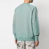 Stone Island FW21 Logo Appliqué Crew Neck Long Sleeve Sweatshirt Men sweatshirt Green 741562290-V1M44